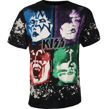 Pánské tričko Tričko metal pánské Kiss - LOVE GUN HAVOK - LIQUID BLUE - 31312