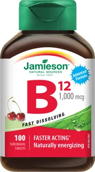 Jamieson Vitamín B12 třešeň 100 tbl. 