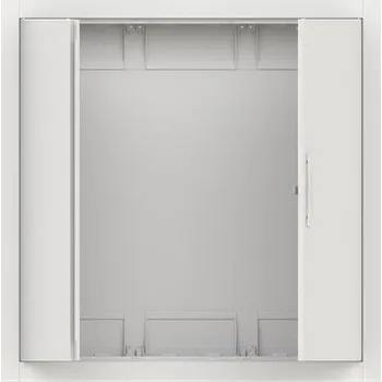 Rozvaděč rozvodnice CU35 NEVYBAVENÁ zapuštěná oceloplechová s dvířky; sloupců: 3 (2křídlé dveře); 5 řadá (180 modulů); RAL 9016 bílá; IP30/IK09