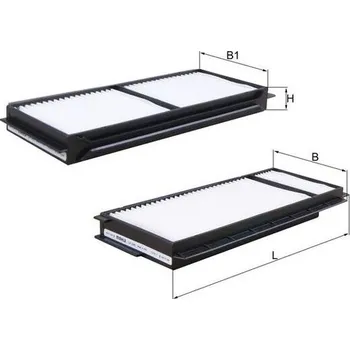 Filtr do auta Filtr, vzduch v interiéru MAHLE LA 346/S