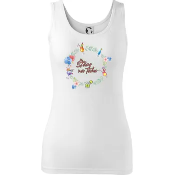 Dámské tričko Šťávy na tahu - Dámské tílko - 2XL ( Bílá )