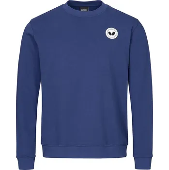 Pánská mikina BUTTERFLY Mikina Kihon tmavě modrá tmavě modrá XS