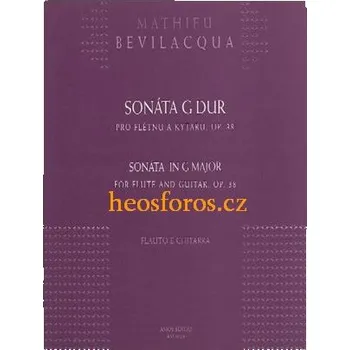 Bevilacqua Mathieu: Sonáta G dur pro flétnu a kytaru (op. 38)