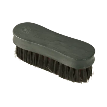 Čištění pro koně Waldhausen Kartáč na koně z tvrdého dřeva Barva: Šedá