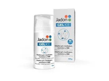 Masážní přípravek Jadon Gel Ice chladivý gel s kostivalem, mentolem a CBD