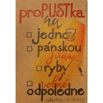 Kalendář Přáníčko BeBechy - recyklovaný papír - Propustka