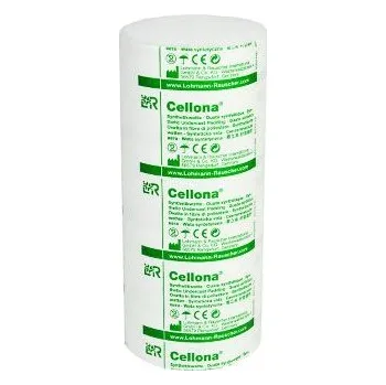 Syntetická vata pod tuhé obvazy Cellona, 3 m 10 cm