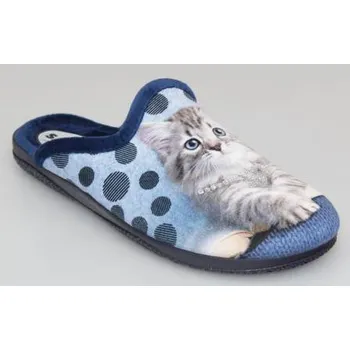 Dámská zdravotní obuv Dámská domácí obuv Santé Azul, kočka 36