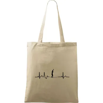 Nákupní taška EKG Slackline - Taška bavlněná - 42 x 38 cm ( Naturální )