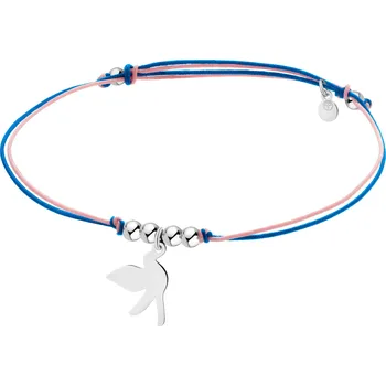 Náramek Náramek se stříbrnými prvky - pták - AP538-4696