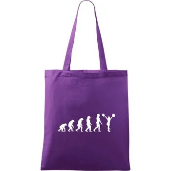 Evolution cheerleading - roztleskávačka - Taška bavlněná - 42 x 38 cm ( Fialová )