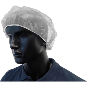 Jednorázová čepice NITRAS Jednorázové čepice - BARET, 100 ks Barva: bílá