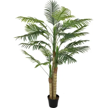 umělá květina Umělá Palma Areca, 3 kmeny, 150cm
