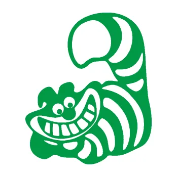 Samolepící dekorace Kočka 043 levá s úsměvem (12 - zelená) SAMOLEPKA NA AUTO, NÁLEPKA, FÓLIE, POLEP, TUNING, VLASTNÍ TEXT, TISK, AUTOSAMOLEPKY.cz, POLEPY, OBRÁZEK, LOGO, 3D STICKERS