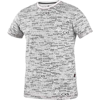 Pánské tričko Tričko CXS DARREN Velikost: XS, Barva: bílá