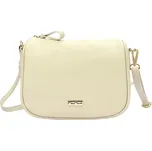 Kožená kabelka MiaMore 24-003 světle béžová