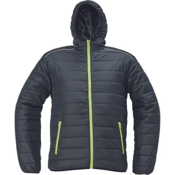 pracovní bunda CERVA Zateplená bunda MAX VIVO LIGHT Velikost: 4XL, Barva: černá-žlutá