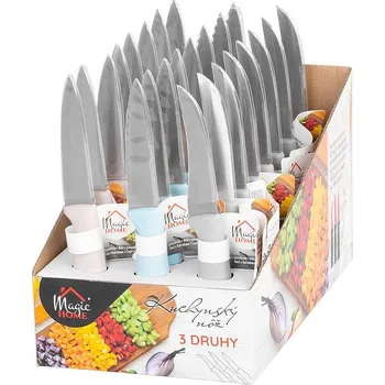 Kuchyňský nůž Nůž kuchyňský MagicHome, 3 druhy, Sellbox 24ks /cena za 1ks/