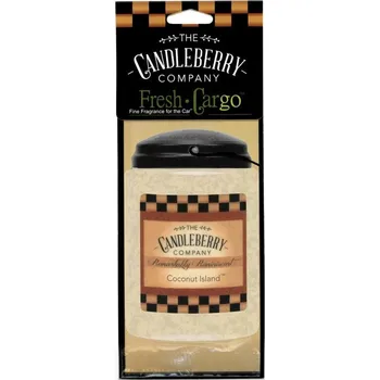 Vůně do auta Candleberry Candle Candleberry Vůně do auta Coconut Island, 1 kus