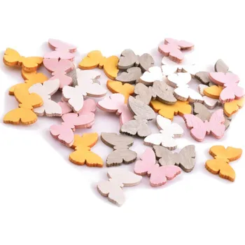 Canea dřevěné výseky motýli - 36ks