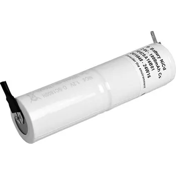 Záložní baterie Goowei Energy Baterie pro nouzová světla, osvětlení Goowei 2,4V 1500mAh vysokoteplotní (2STVTCs), faston 2,6mm