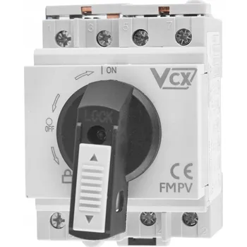 vypínač na DIN lištu Odpínač VCX 1200 V IP20 32 A