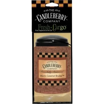 Vůně do auta Candleberry Candle Candleberry Vůně do auta Warm Caramel Brulee, 1 kus