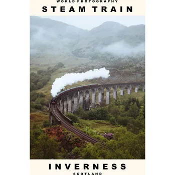 Plakát Plakát, Obraz - Steam Train (Inverness, Scotland)