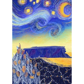 Plakát Plakát, Obraz - A starry cape town, Jukyong Park