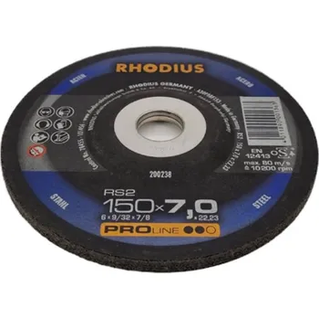 Brusný kotouč TS Kotouč brusný 150x7,0x22,23 mm RHODIUS na ocel