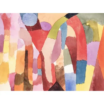 Plakát Plakát, Obraz - Movement of Vaulted Chambers, Paul Klee
