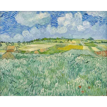 Plakát Plakát, Obraz - Plain at Auvers, 1890, Vincent van Gogh