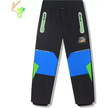 Chlapecké softshellové kalhoty nezateplené Kugo HK5652, černé