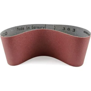 Brusný papír TS Brusný kepr 75x457 mm nekonečný pás P120, plátno