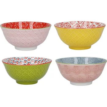 Sada keramických misek Brights modrá, zelená, žlutá