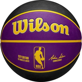 Brankářské rukavice Wilson NBA Team City Edition velikosti: 7