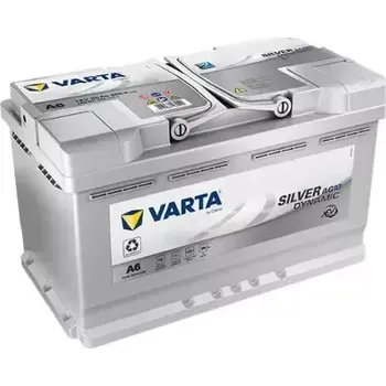 Autobaterie VARTA 80Ah P, s.p.800A, SILVER dynamic AGM, 12V, 315x175x190 VT 580901080J382