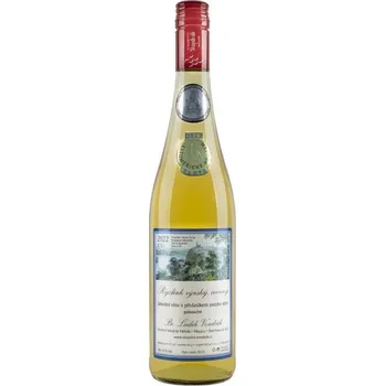 Ryzlink rýnský - červený 2022, pozdní sběr, Vinařství Vondrák Mělník, polosuché