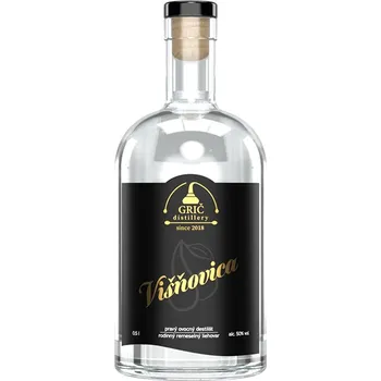 Pálenka GRIČ Višňovice 0,5 l 50%