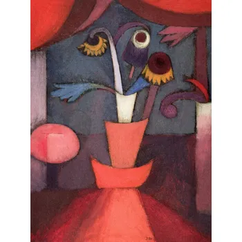 Plakát Plakát, Obraz - Autumn Flowers, Paul Klee