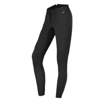 Jezdecké kalhoty ELT Jezdecké rajtky se silikonovým gripem Hella s vysokým pasem Barva: Černá, Velikost: 42