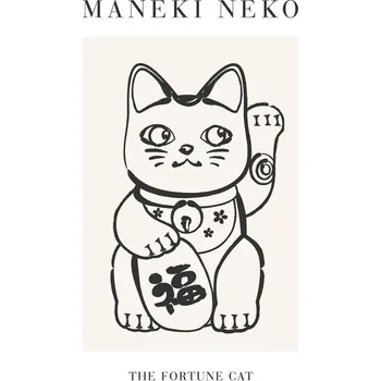 Plakát Plakát, Obraz - Manekineko No2, Beth Cai