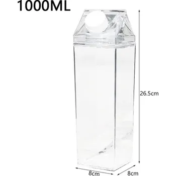 Láhev Plastová láhev 1l se sítkem na čaj | cestovní průhledná láhev - 500-1000 ml,1000 ml