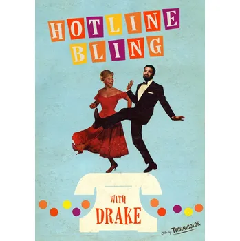 Plakát Plakát, Obraz - Hotline bling, Ads Libitum / David Redon