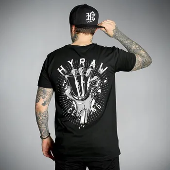 Pánské tričko tričko hardcore pánské - ACE OF BONES - HYRAW - SU24-M13 - XXL