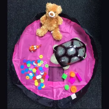 úložný prostor na hračky Vak na hračky - růžový