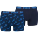 PUMA - PÁNSKÉ BOXERKY 2PACK MODRÉ 935054-02S