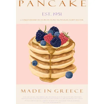 Plakát Plakát, Obraz - Pancakes Est. 1951, Rikke Londager Boisen