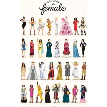 Plakát Plakát, Obraz - The Future is Female, Nour Tohme