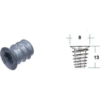 Hmoždinka TS Hmoždinka kovová, závrtná M8x15 mm